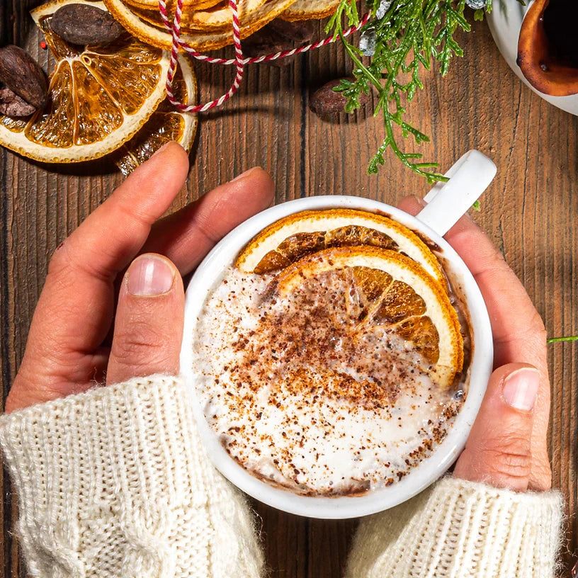 No Added Sugar Orange Hot Chocolate Drink (Banting, Keto, Diabetic, Glutenfree)
