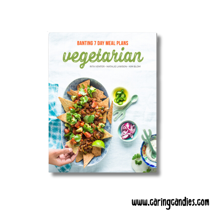 A vegetarian recipe book created by the Banting 7 Day Mealplans Facebook Group. Suitable for those following a Keto, Low Carb, Sugarfree, Diabetic or banting lifestyle