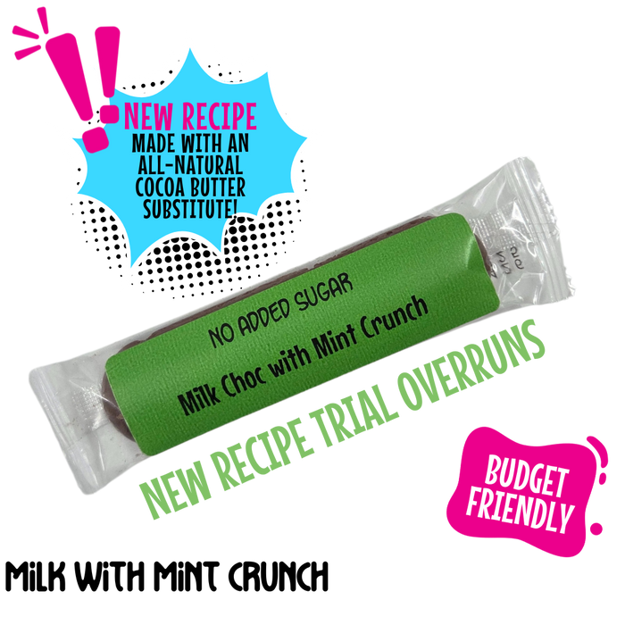 Chocolate: 30g | MILK with MINT Crunch Evry1 Bar