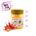 Bottle of Martinnaise Chilli Mayonnaise, which is gluten free as well as dairy free. Is is also free of sugar, soya, starch, preservatives, gluten, MSG. Ingredients are certified non-GMO and are Kosher and Halaal
