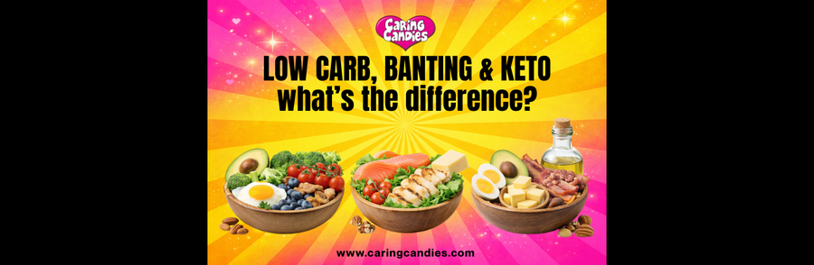 Low Carb, Banting and Keto - What's the Difference?