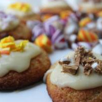 Sugarfree Lemon Drop Biscuit with Candy Crunch (Banting, Keto, Diabetic, Glutenfree)