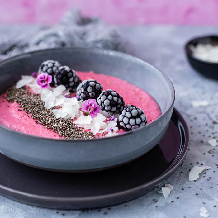 Sugarfree Pink Berry Porridge (Banting, Keto, Diabetic, Glutenfree)