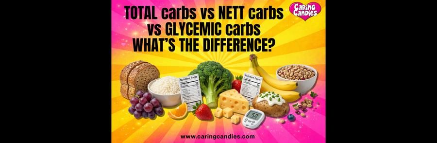 Total Carbs vs Nett Carbs vs Glycemic Carbs - What's the Difference