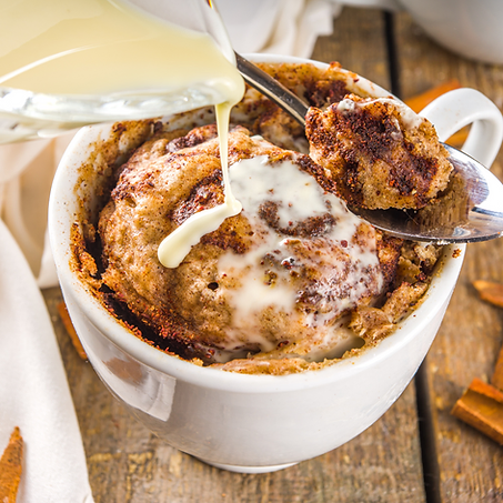 Sugarfree Mug Cake (Sugarfree, Banting, Keto, Diabetic, Glutenfree)