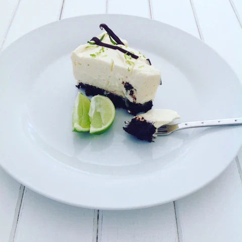 No Added Sugar No-bake Chocolate and Lime Cheesecake (Banting, Keto, Diabetic, Glutenfree)