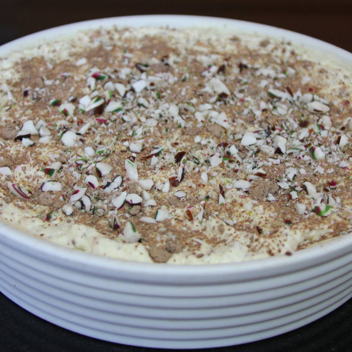 No Added Sugar Peppermint Crisp Tart (Banting, Keto, Diabetic-friendly)