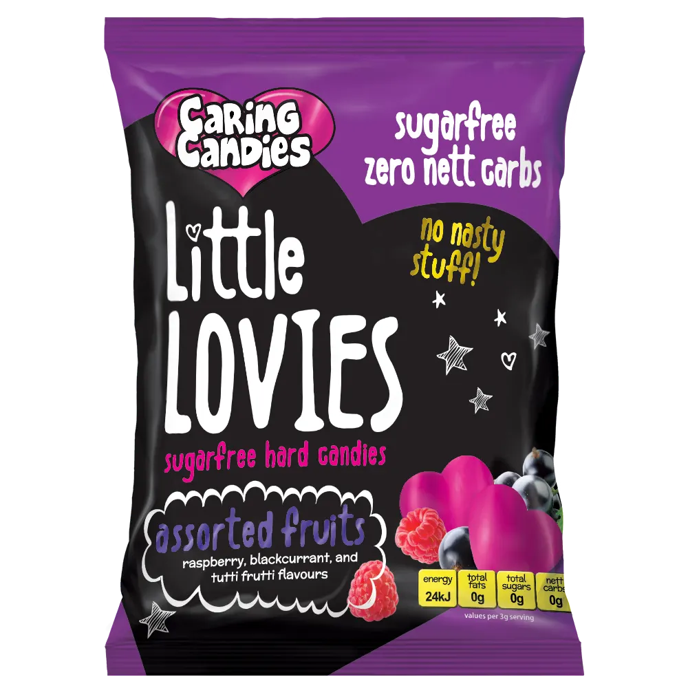 Candy: Little Lovies | 100g | ASST. FRUITS
