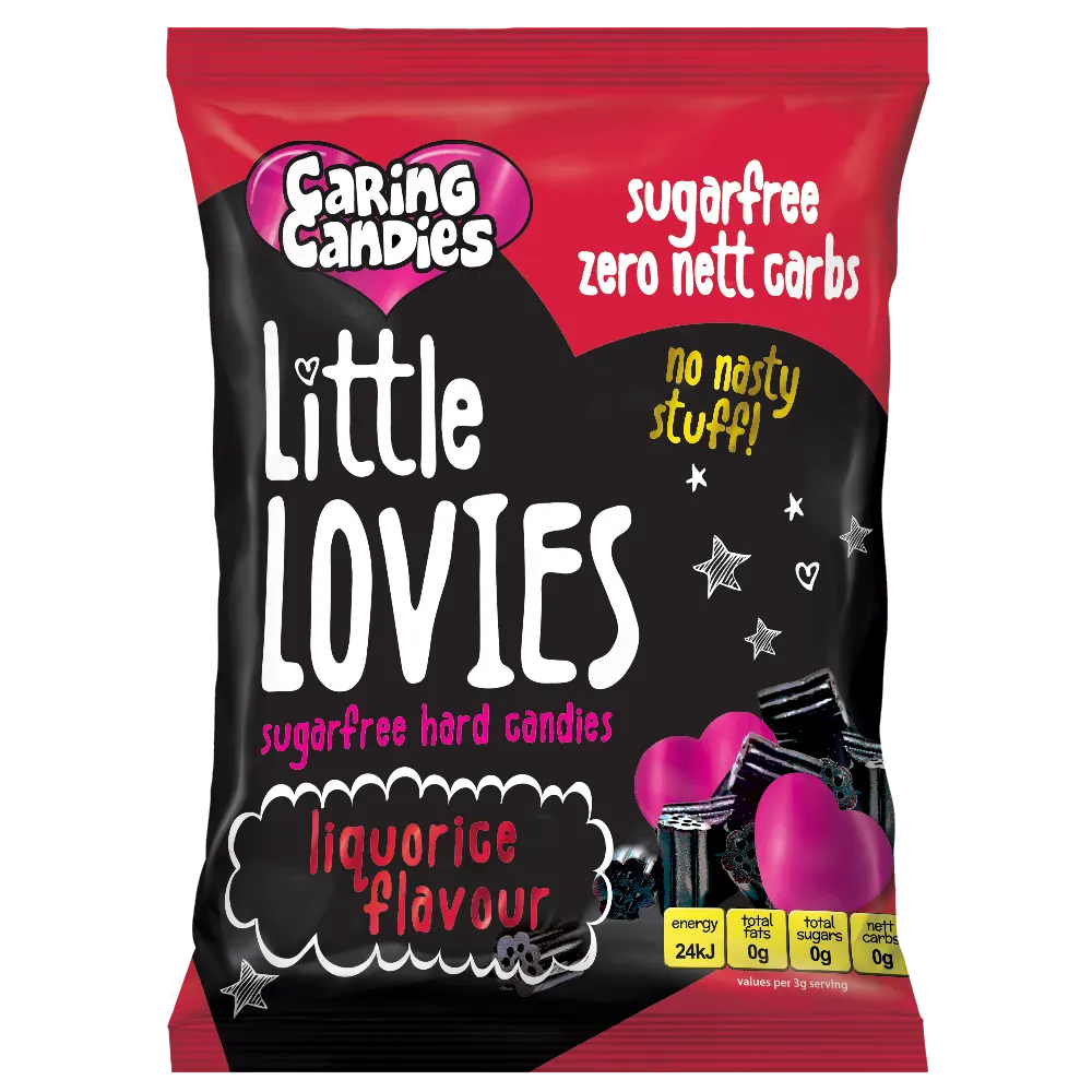 Candy: Little Lovies | 100g | LIQUORICE
