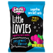 Packet of assorted diabetic sugar free peppermint flavoured heart shaped sweets called Little Lovies by Caring Candies. Ideal for those following an ADHD, diabetic, gluten free, sugar free, keto, banting, low carb, or plant based vegan lifestyle diet