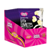 Bulk retail display carton containing 12 100g Packets of premium sugarfree liquorice flavoured white chocolate hearts called little luvbites by Caring Candies.  Ideal for those following a diabetic, gluten-free, sugar-free, keto, banting, and low carb lifestyle diet