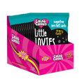 Bulk Retail Display box of 12 100g Caring Candies Sugarfree Little Lovies Sweets in a toffee mint flavour