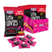 bulk pack of 12 100g sugarfree caring candies liquorice flavoured little lovies sweets