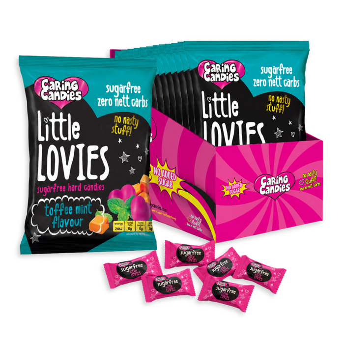 Candy: Little Lovies | 12x100g | TOFFEE MINT