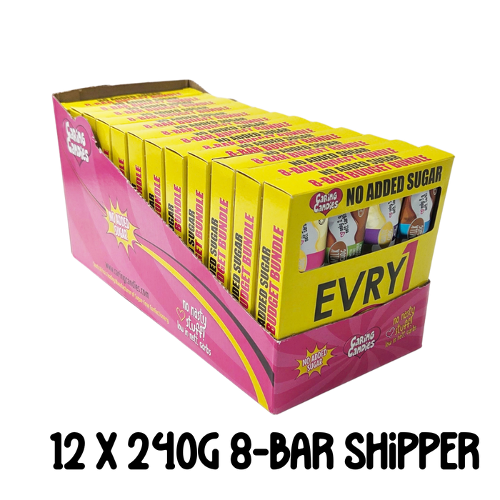 Chocolate: 12x240g | 8x30g EVRY1 Bundle Packs | Assorted