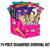 Assorted: SUGARFREE CRAVINGS SURVIVAL KIT (14-piece)
