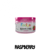 A container of Footy's Raspberry flavoured sugar-free powdered drink mix 
