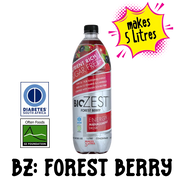 1L Biozest Forest Berry Sugarfree Diabetic Energy Management Cordial Drink Concentrate
