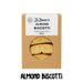 Box of ZuZanna's Sugarfree Almond Biscotti with a clear window showing the cookies inside.