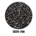1kg bulk black chia seeds
