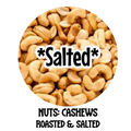 1kg Cashews Roasted and Salted