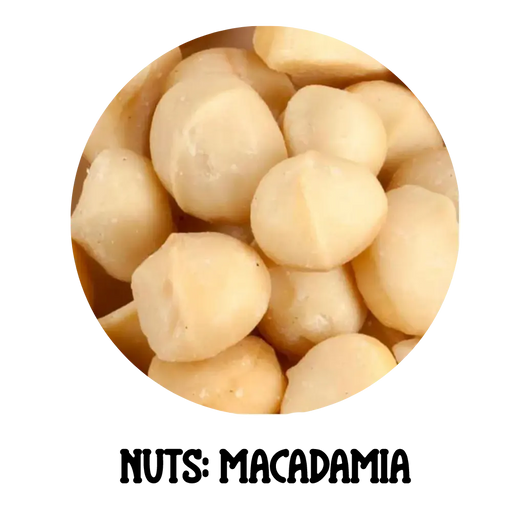 1kg Roasted and unsalted macadamia nuts