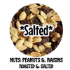 1kg Mixed Peanuts and Raisins Roasted and Salted