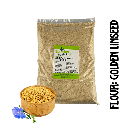 1kg gluten-free keto and banting golden linseed flour