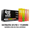 Revive Electrolyte: 20's Mix 1: Rasp, LemonLime, Peach, Watermelon