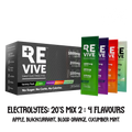 Revive Electrolyte: 20's Mix 2: Apple, B/Crnt, Orange, CucumberMint