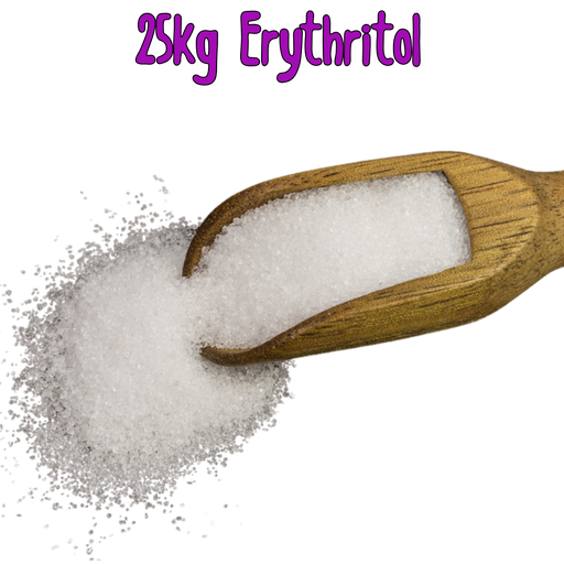 Bulk 25kg Erythritol Natural Sugar Replacer by Caring Candies | Halaal, Keto, Kosher, Low Carb, Sugarfree, Diabetic, Vegan, Banting