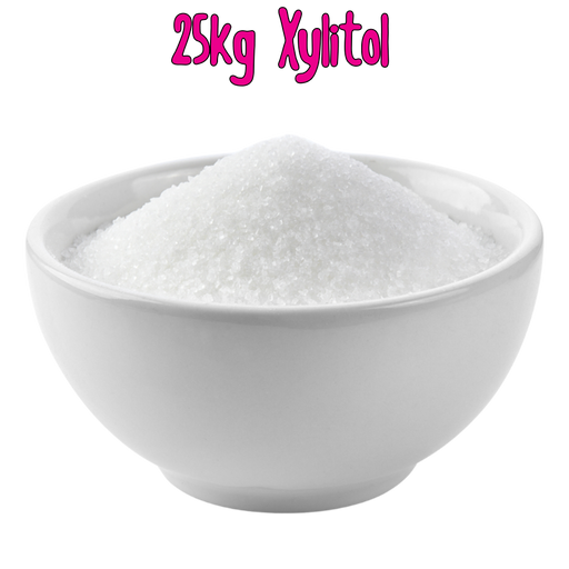 25kg Pack of Xylitol Natural Sugar Replacer by Caring Candies | Halaal, Keto, Kosher, Low Carb, Sugarfree, Diabetic, Vegan, Banting