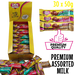 box of premium sugarfree assorted milk chocolates by caring candies