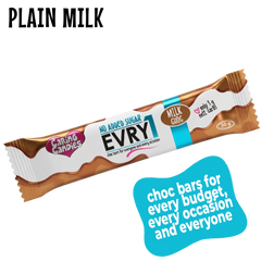 Chocolate: 30g | PLAIN MILK Evry1 Bar