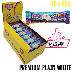 Chocolate: 30x50g | WHITE PLAIN
