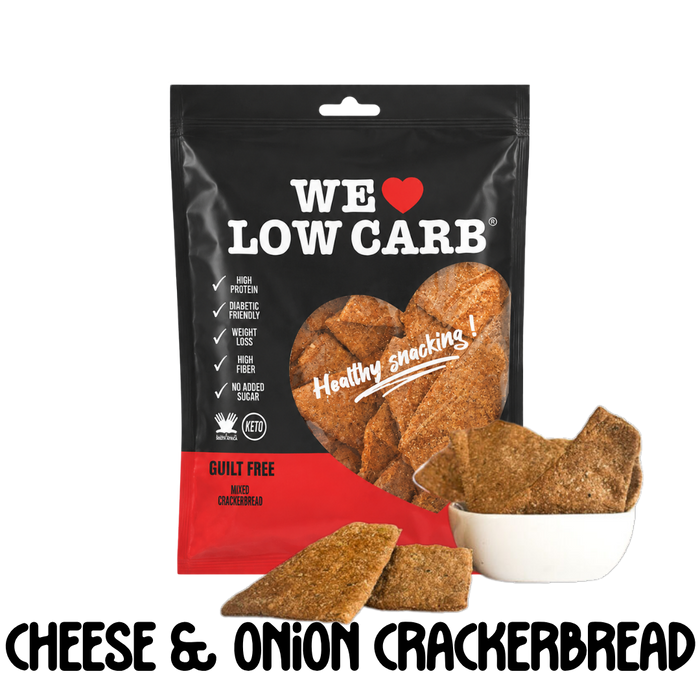 Savoury Treat: 150g CHEESE & ONION Crackerbread