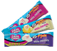 3x50g assorted premium sugarfree white chocolate bars by caring candies