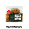 Packet of Loafers Sugarfree Glutenfree Low Carb keto Choc Orange Rusk