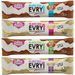 Four 30g Caring Candies no added sugar EVRY1 chocolate bars with different flavours on a white background.