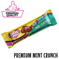 Chocolate: 50g | MILK with MINT Crunch