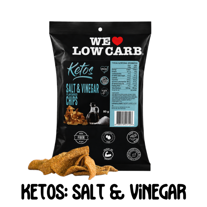 Savoury Treat: 80g SALT & VINEGAR Chips