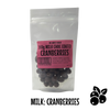 Choc Coated: MILK Coated CRANBERRIES 200g