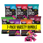 7x100g assorted sugarfree caring candies little lovies sweets