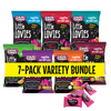 7x100g assorted sugarfree caring candies little lovies sweets