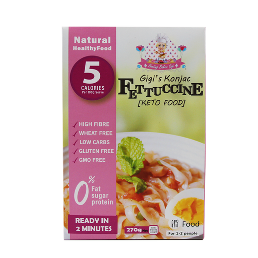 Konjac Fettuccine by Banting Baker Gigi | Dairyfree, Glutenfree, Keto, Low Carb, Sugarfree, Diabetics, Vegan