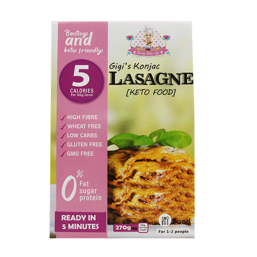 Konjac Lasagne by Banting Baker Gigi | Dairyfree, Glutenfree, Keto, Low Carb, Sugarfree, Diabetics, Vegan