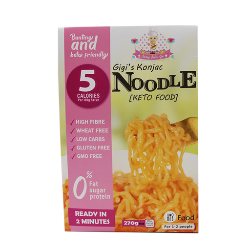 Konjac Noodle by Banting Baker Gigi | Dairyfree, Glutenfree, Keto, Low Carb, Sugarfree, Diabetics, Vegan