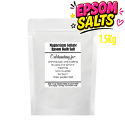 1.5kg Magnesium Sulfate Epsom Bath Salts