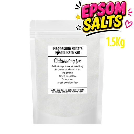 1.5kg Magnesium Sulfate Epsom Bath Salts