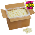 Bulk 10kg box of no added sugar white compound melting chocolate 